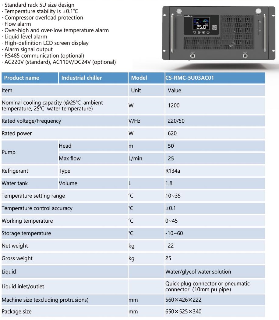 Coolingstyle low power chillercatalog 2023_11